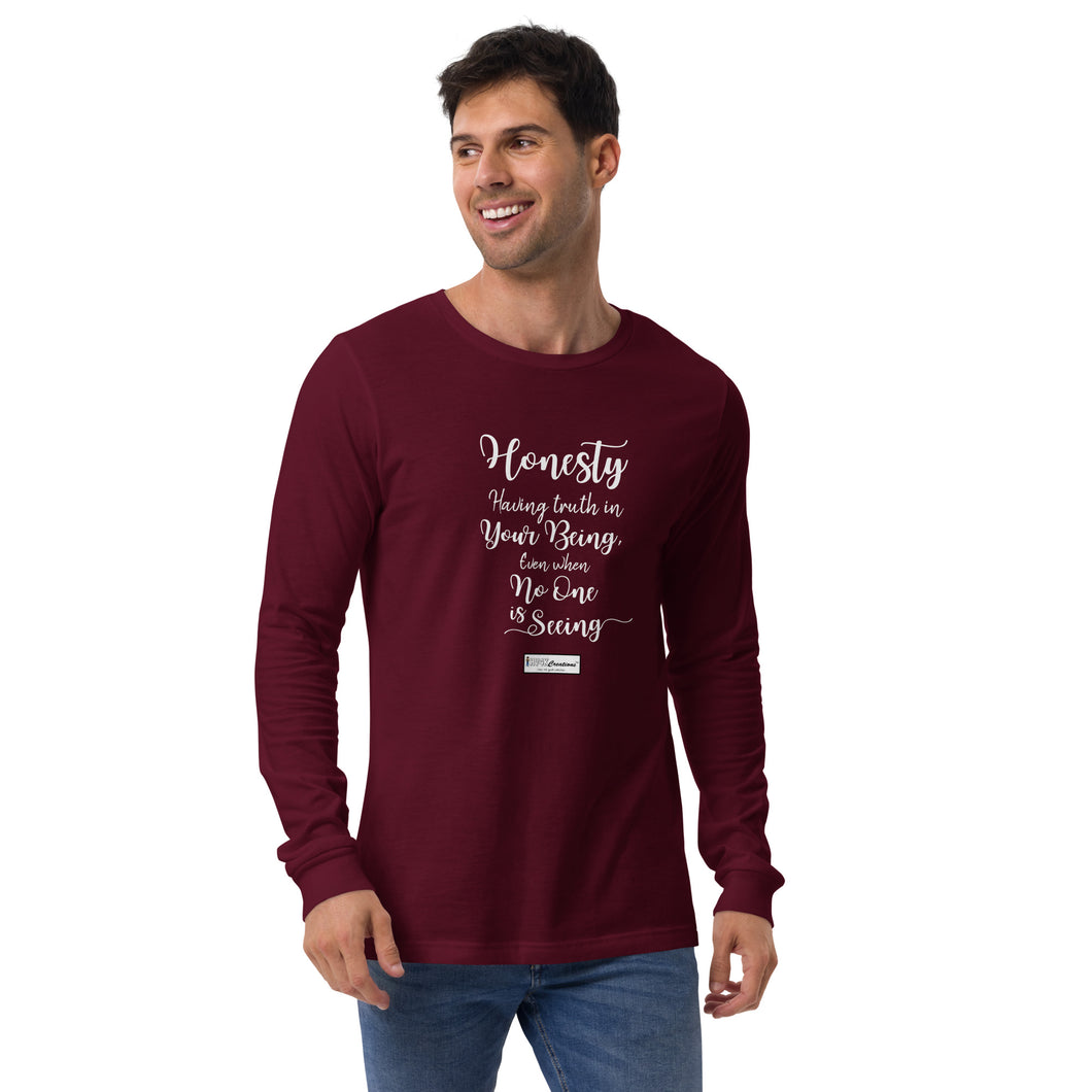 10. HONESTY CMG - Men's Long Sleeve Shirt