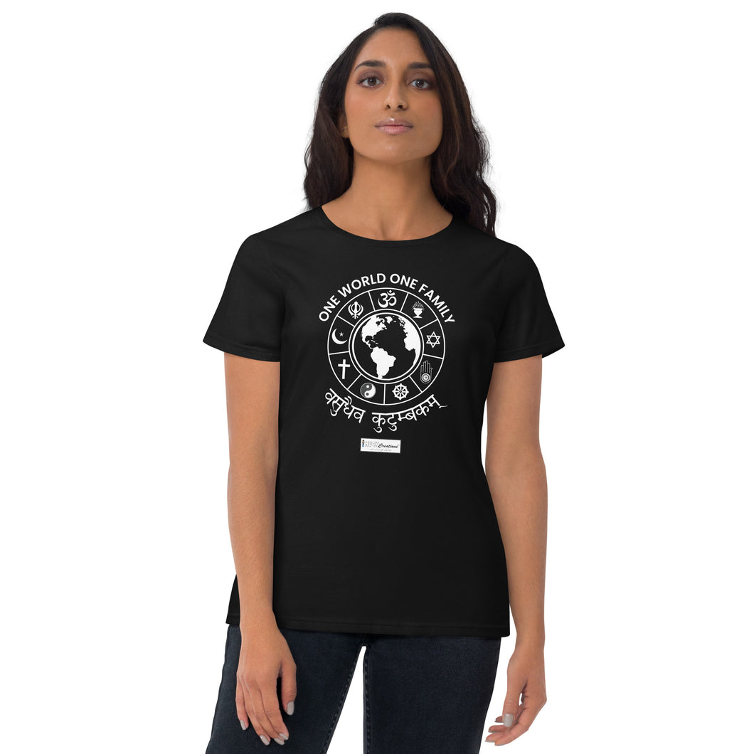 World Religions United - Women's Fitted T-Shirt