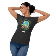 Load image into Gallery viewer, We Hold Up the World - Women&#39;s Fitted T-Shirt
