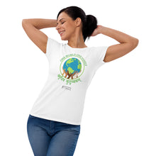 Load image into Gallery viewer, We Hold Up the World - Women&#39;s Fitted T-Shirt

