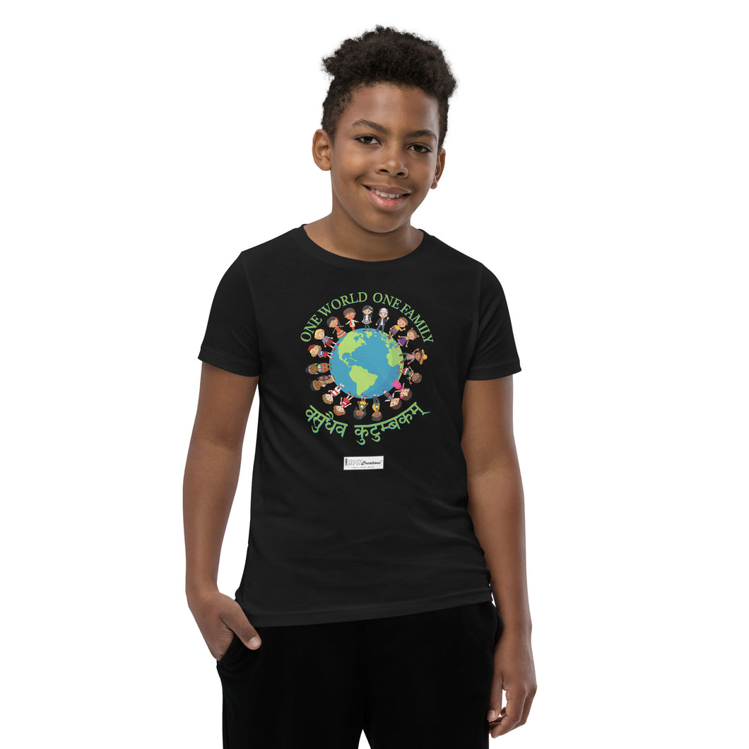 One World One Family - Youth T-Shirt