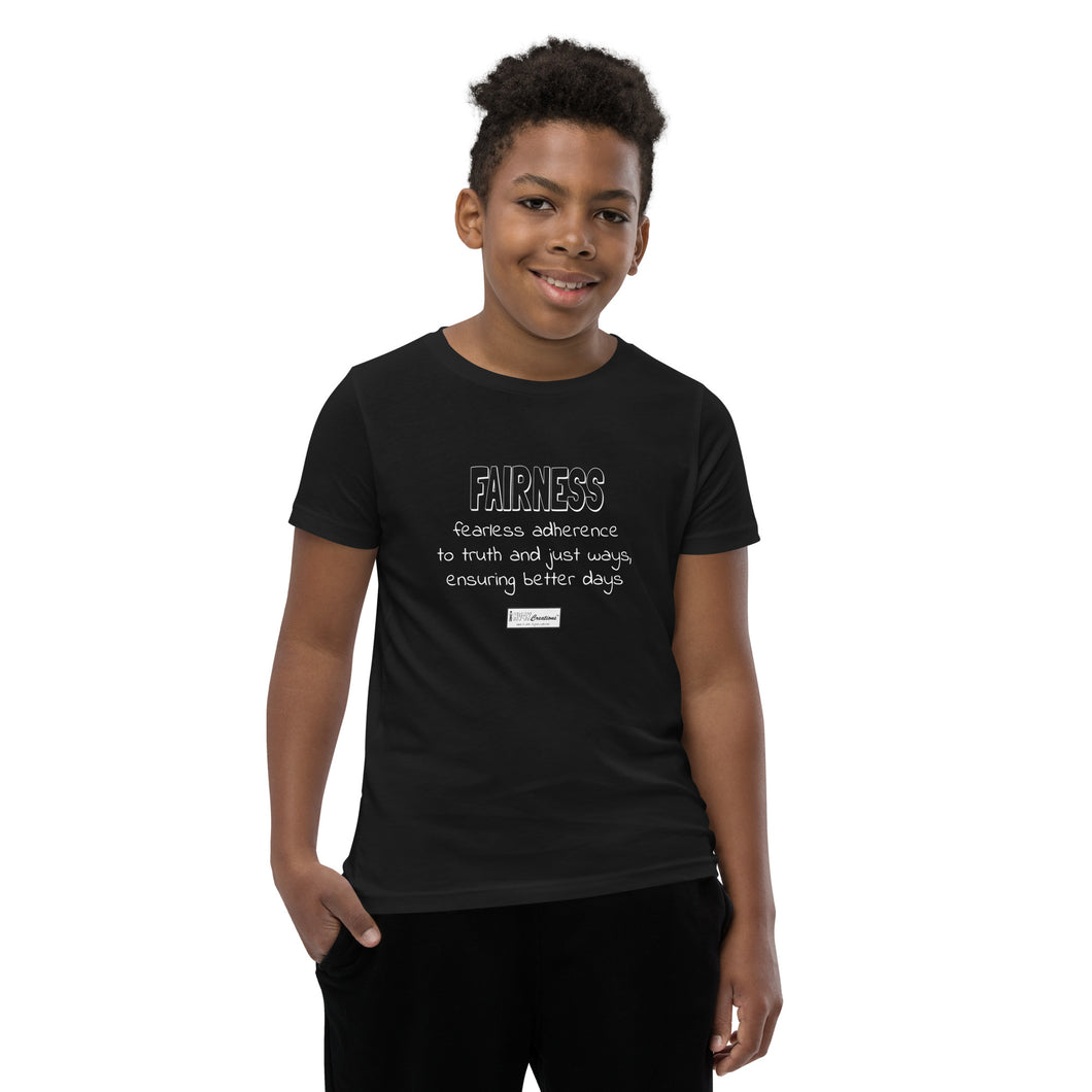 87. FAIRNESS BWR - Youth T-Shirt
