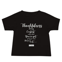 Load image into Gallery viewer, 13. THANKFULNESS CMG - Infant T-Shirt
