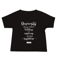 Load image into Gallery viewer, 21. GENEROSITY CMG - Infant T-Shirt
