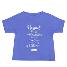 Load image into Gallery viewer, 17. RESPECT CMG - Infant T-Shirt
