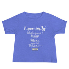 Load image into Gallery viewer, 62. EQUANIMITY CMG - Infant T-Shirt
