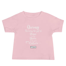 Load image into Gallery viewer, 39. GIVING CMG - Infant T-Shirt
