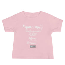 Load image into Gallery viewer, 62. EQUANIMITY CMG - Infant T-Shirt
