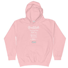 Load image into Gallery viewer, 30. GRATITUDE CMG - Youth Hoodie
