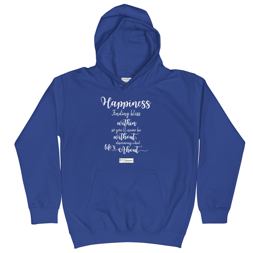 33. HAPPINESS CMG - Youth Hoodie
