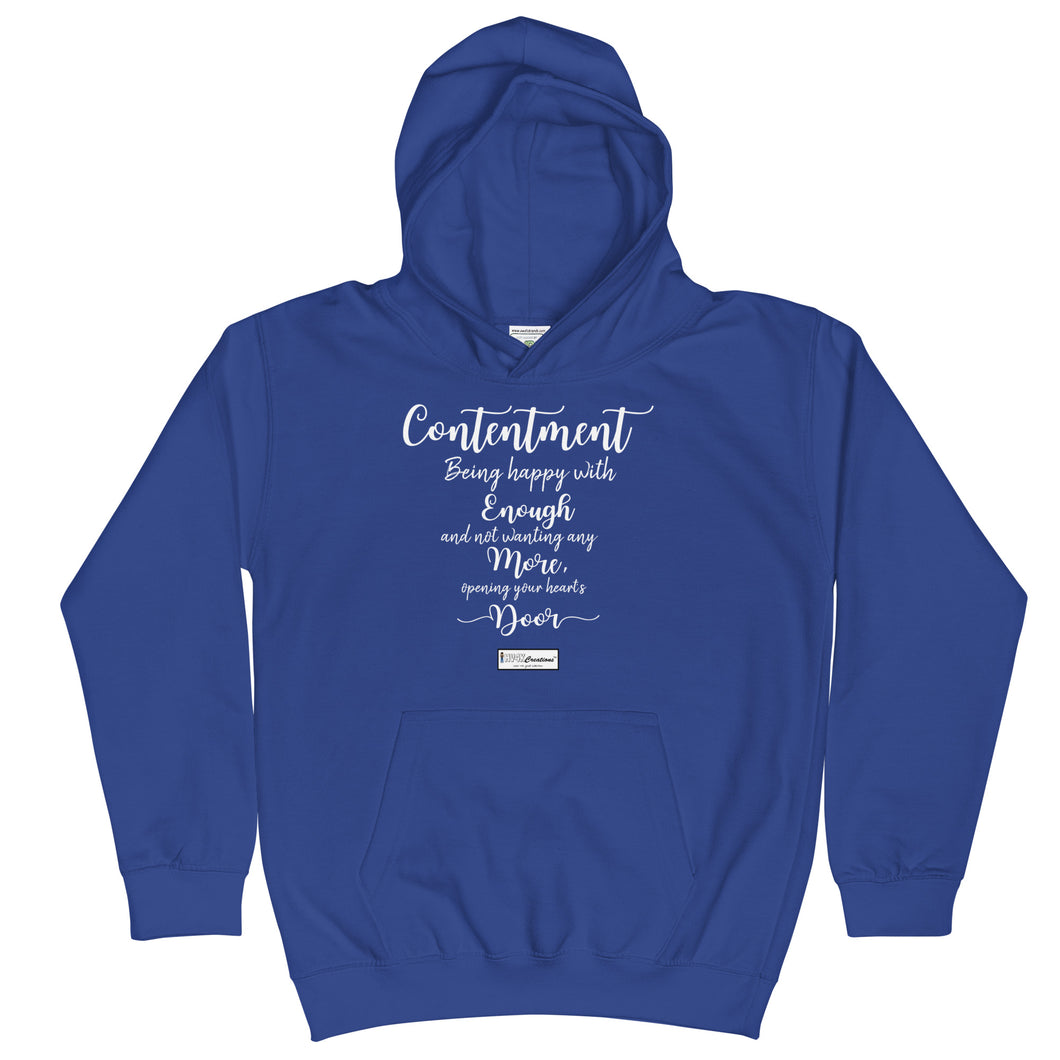 50. CONTENTMENT CMG - Youth Hoodie