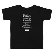 Load image into Gallery viewer, 103. VALUES CMG - Toddler T-Shirt
