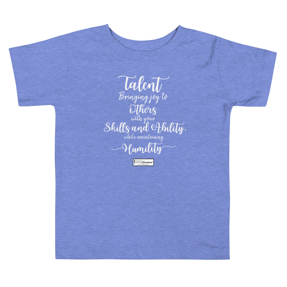 47. TALENT CMG - Toddler T-Shirt