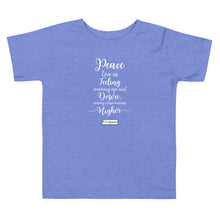 Load image into Gallery viewer, 106. PEACE CMG - Toddler T-Shirt
