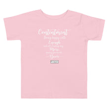 Load image into Gallery viewer, 50. CONTENTMENT CMG - Toddler T-Shirt
