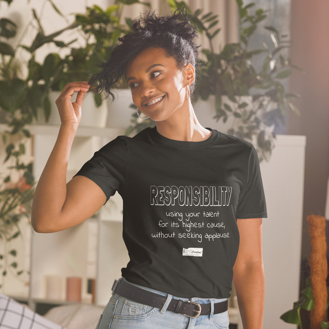 44. RESPONSIBILITY BWR - Women's T-Shirt