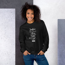 Load image into Gallery viewer, 98. JUSTICE CMG - Women&#39;s Sweatshirt
