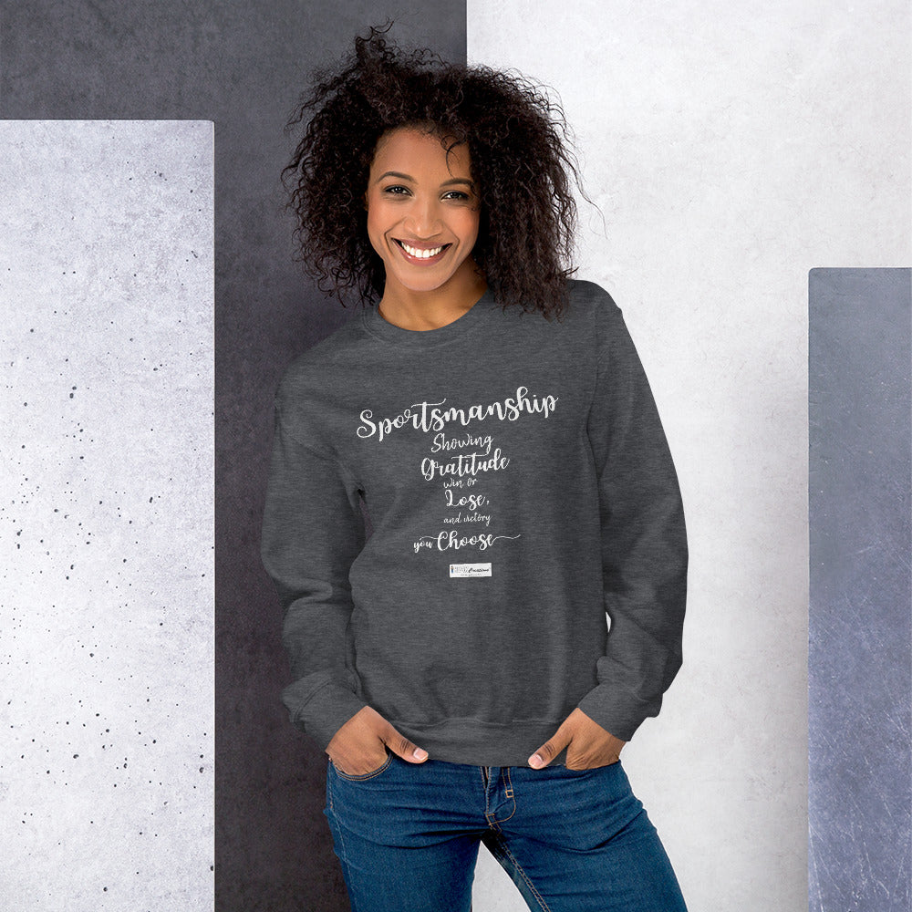 15. SPORTSMANSHIP CMG - Women's Sweatshirt