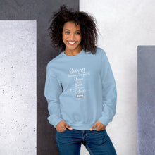Load image into Gallery viewer, 39. GIVING CMG - Women&#39;s Sweatshirt
