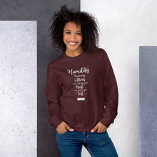 Load image into Gallery viewer, 26. HUMILITY CMG - Women&#39;s Sweatshirt
