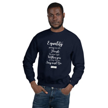 Load image into Gallery viewer, 70. EQUALITY CMG - Men&#39;s Sweatshirt
