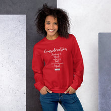 Load image into Gallery viewer, 43. CONSIDERATION CMG - Women&#39;s Sweatshirt
