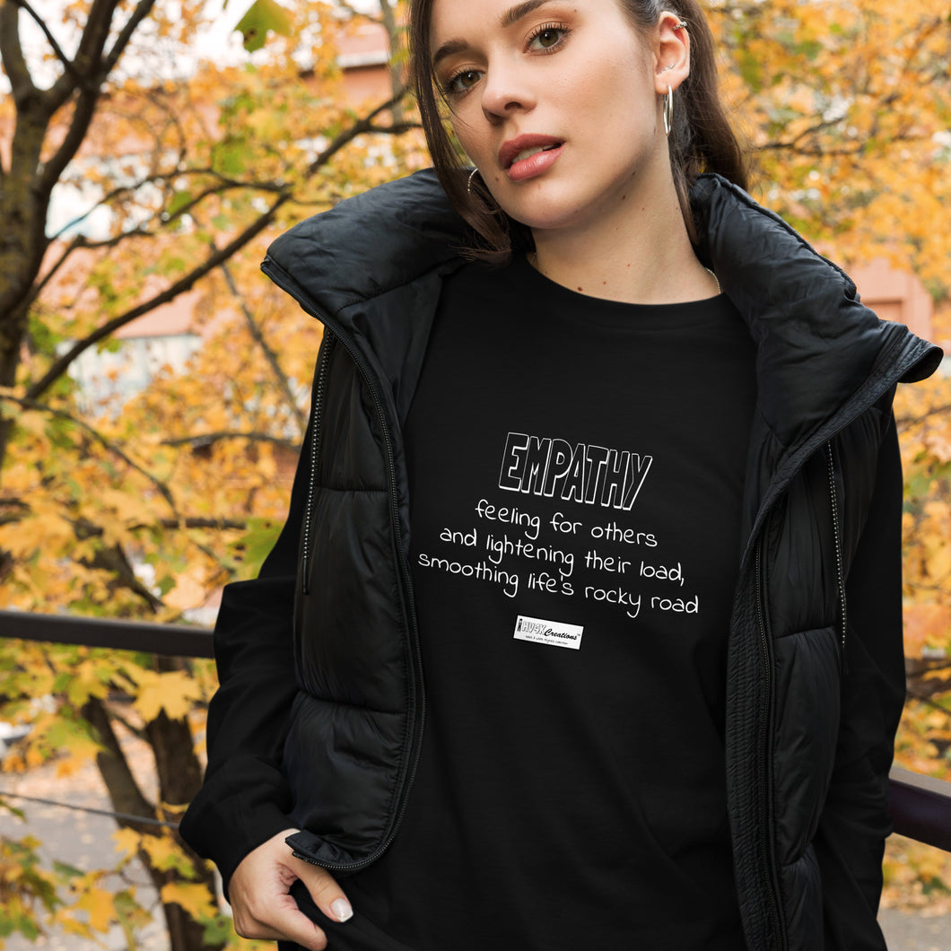 48. EMPATHY BWR - Women's Long Sleeve Shirt