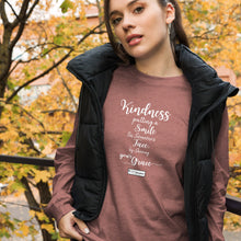 Load image into Gallery viewer, 2. KINDNESS CMG - Women&#39;s Long Sleeve Shirt
