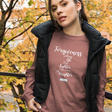 Load image into Gallery viewer, 3. FORGIVENESS CMG - Women&#39;s Long Sleeve Shirt
