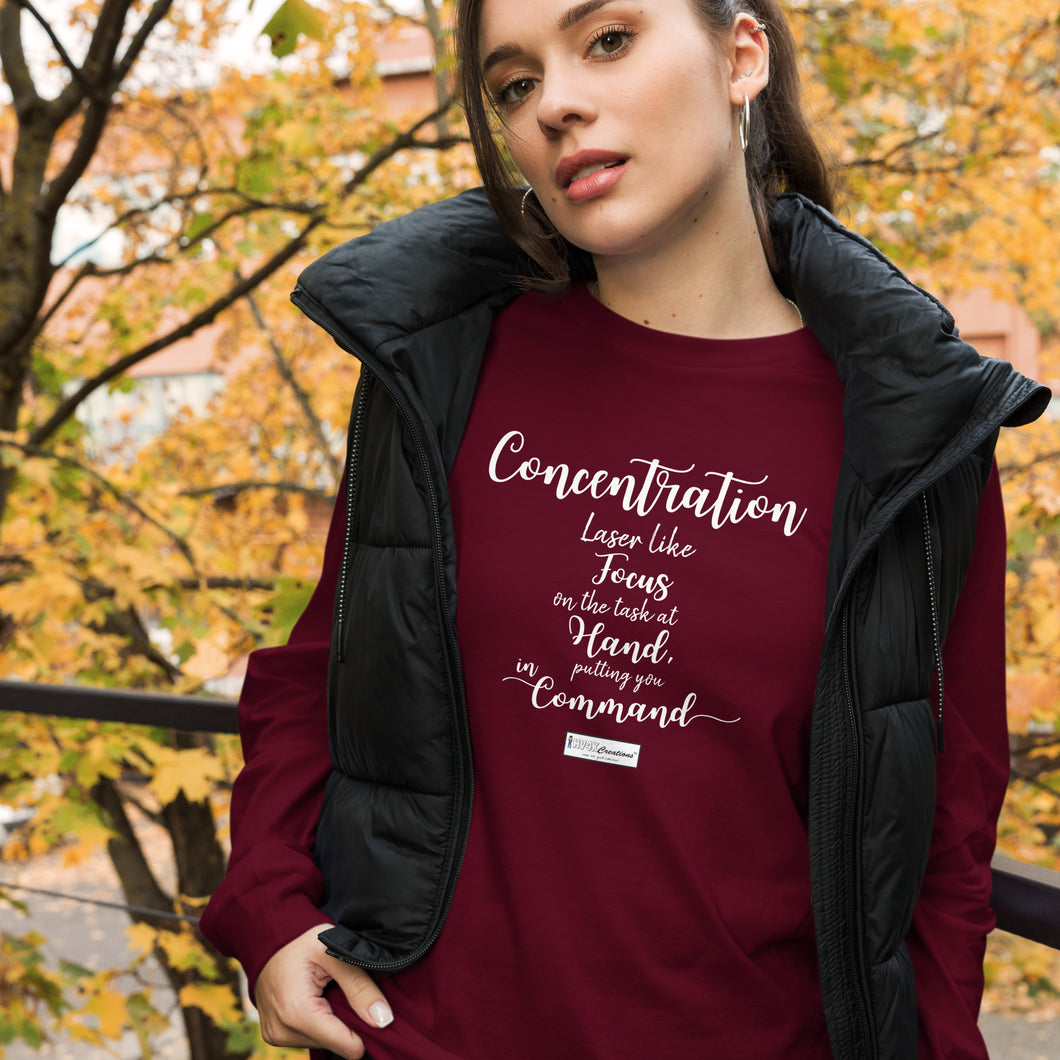 52. CONCENTRATION CMG - Women's Long Sleeve Shirt