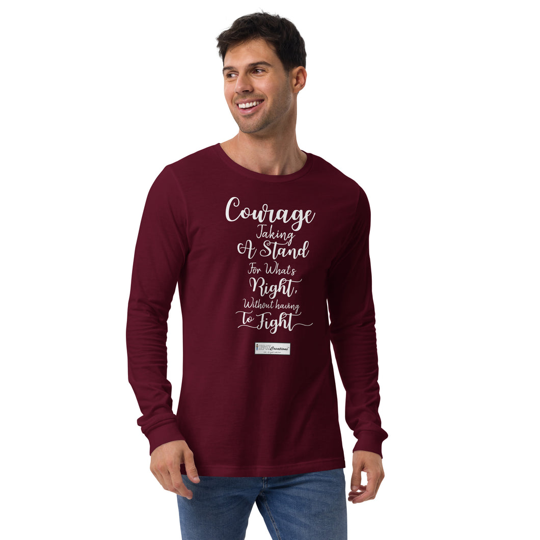 1. COURAGE CMG - Men's Long Sleeve Shirt