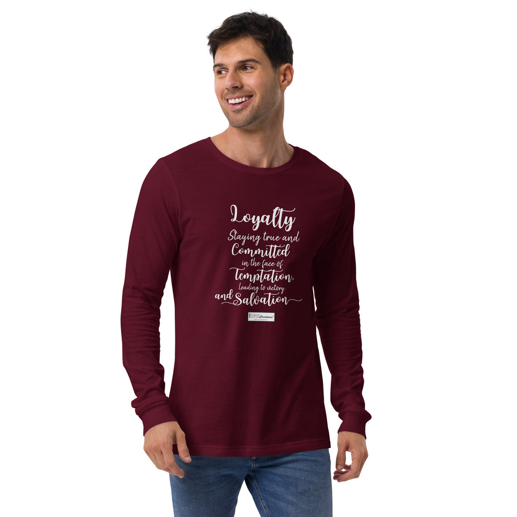 65. LOYALTY CMG - Men's Long Sleeve Shirt