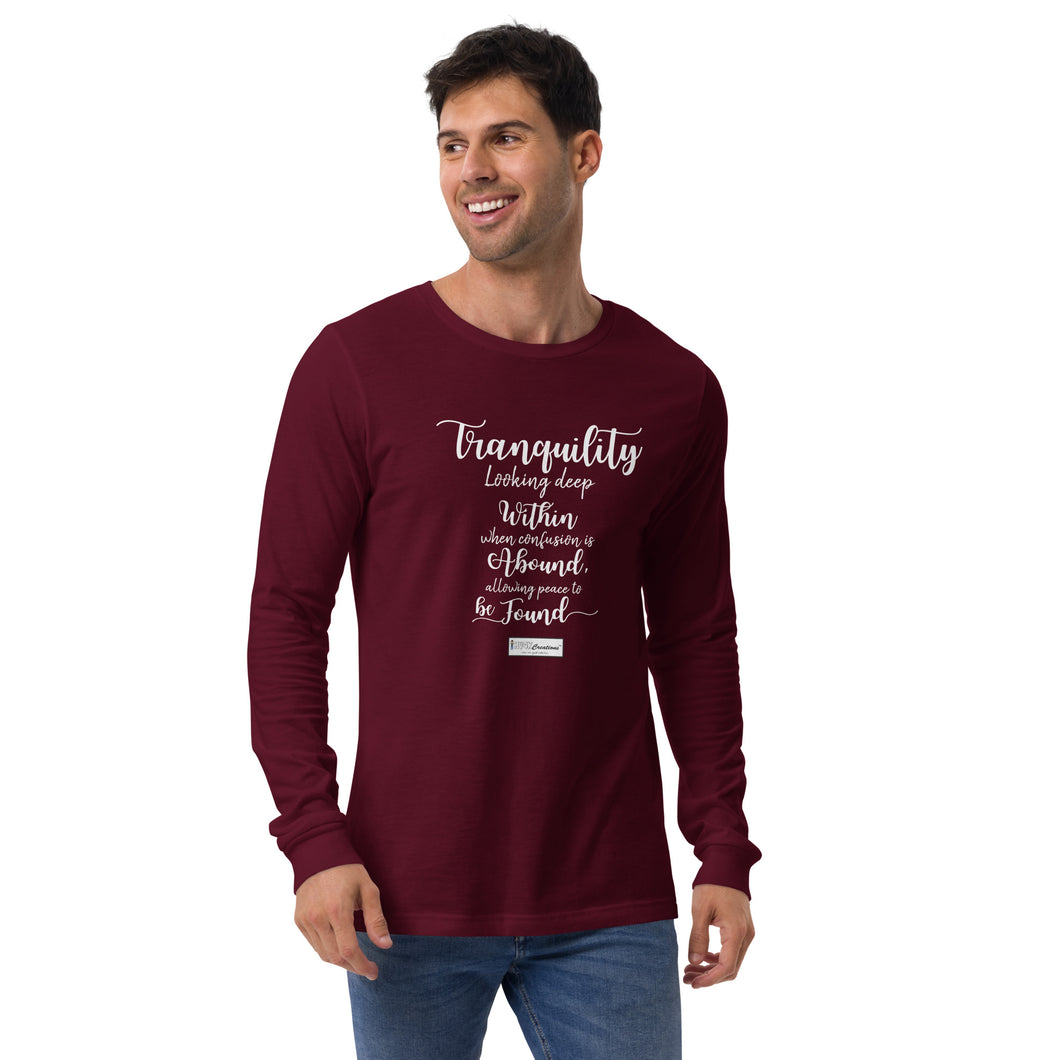 69. TRANQUILITY CMG - Men's Long Sleeve Shirt