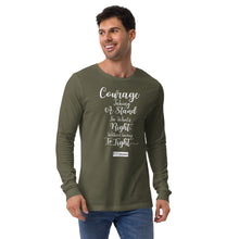Load image into Gallery viewer, 1. COURAGE CMG - Men&#39;s Long Sleeve Shirt
