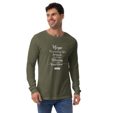 Load image into Gallery viewer, 35. HOPE CMG - Men&#39;s Long Sleeve Shirt
