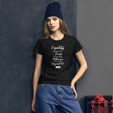 Load image into Gallery viewer, 70. EQUALITY CMG - Women&#39;s Fitted T-Shirt
