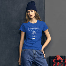 Load image into Gallery viewer, 22. PERSEVERANCE CMG - Women&#39;s Fitted T-Shirt
