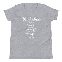 Load image into Gallery viewer, 13. THANKFULNESS CMG - Youth T-Shirt
