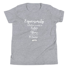 Load image into Gallery viewer, 62. EQUANIMITY CMG - Youth T-Shirt
