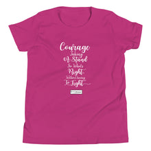 Load image into Gallery viewer, 1. COURAGE CMG - Youth T-Shirt
