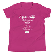 Load image into Gallery viewer, 62. EQUANIMITY CMG - Youth T-Shirt
