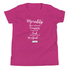 Load image into Gallery viewer, 102. MORALITY CMG - Youth T-Shirt
