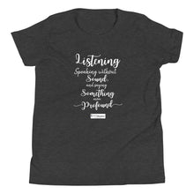 Load image into Gallery viewer, 6. LISTENING CMG - Youth T-Shirt
