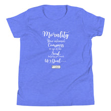 Load image into Gallery viewer, 102. MORALITY CMG - Youth T-Shirt
