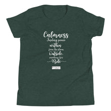 Load image into Gallery viewer, 25. CALMNESS CMG - Youth T-Shirt
