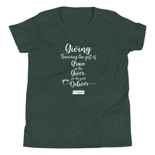 Load image into Gallery viewer, 39. GIVING CMG - Youth T-Shirt

