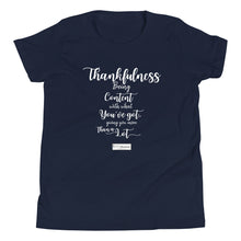 Load image into Gallery viewer, 13. THANKFULNESS CMG - Youth T-Shirt
