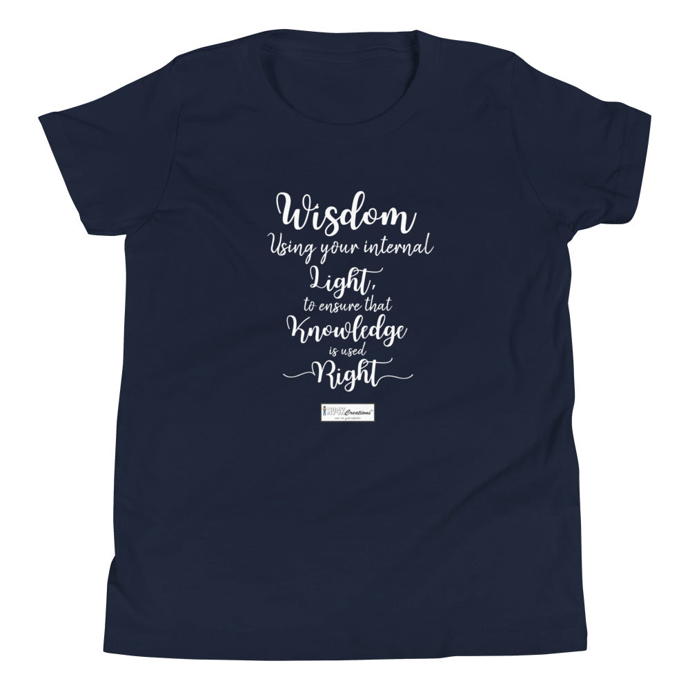 68. WISDOM CMG - Youth T-Shirt