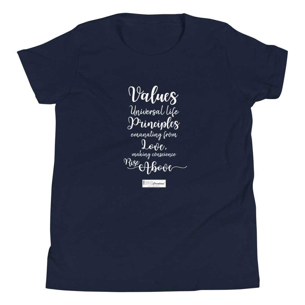 103. VALUES CMG - Youth T-Shirt