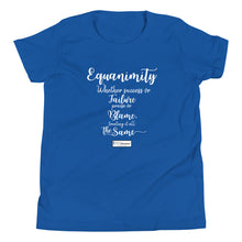 Load image into Gallery viewer, 62. EQUANIMITY CMG - Youth T-Shirt
